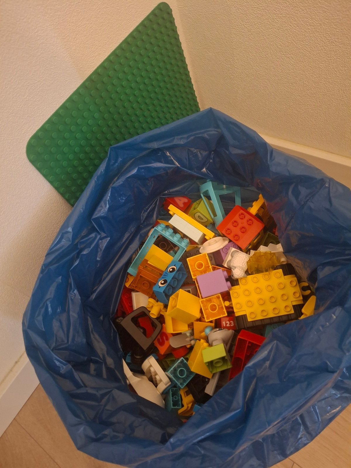 Duplo en bouwplaat, Kinderen en Baby's, Speelgoed | Duplo en Lego, Ophalen, Zo goed als nieuw, Duplo