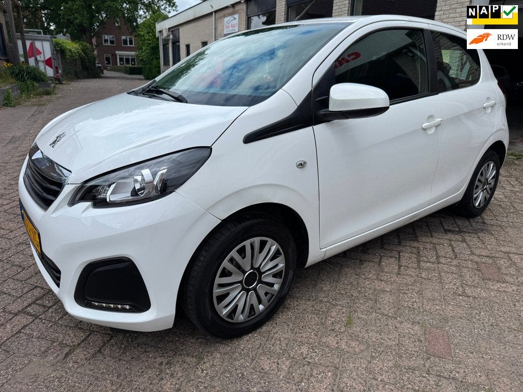 Peugeot 108 1.0 e-VTi Active AIRCO LED ORG 83165 KM NAP O.H, Voorwielaandrijving, Gebruikt, Euro 6, 4 stoelen