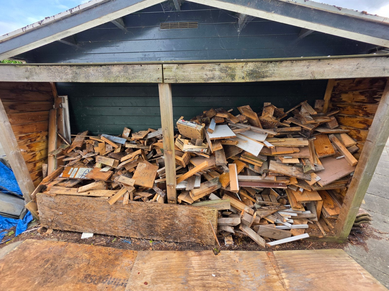 Gratis haardhout voor vuurkorf, openhaard of allesbrander, Tuin en Terras, Minder dan 3 m³, Ophalen