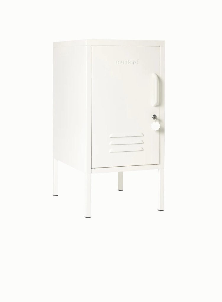 The Shorty Mustard Brand Locker storage Color White, Ophalen, Zo goed als nieuw, White locher