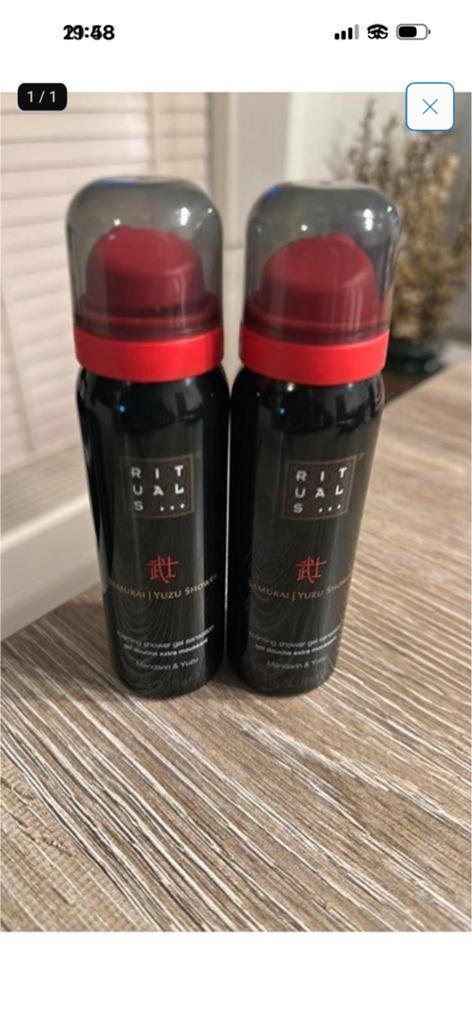 Rituals Samurai yuzu showergel, Ophalen of Verzenden, Nieuw, Bad & Douche
