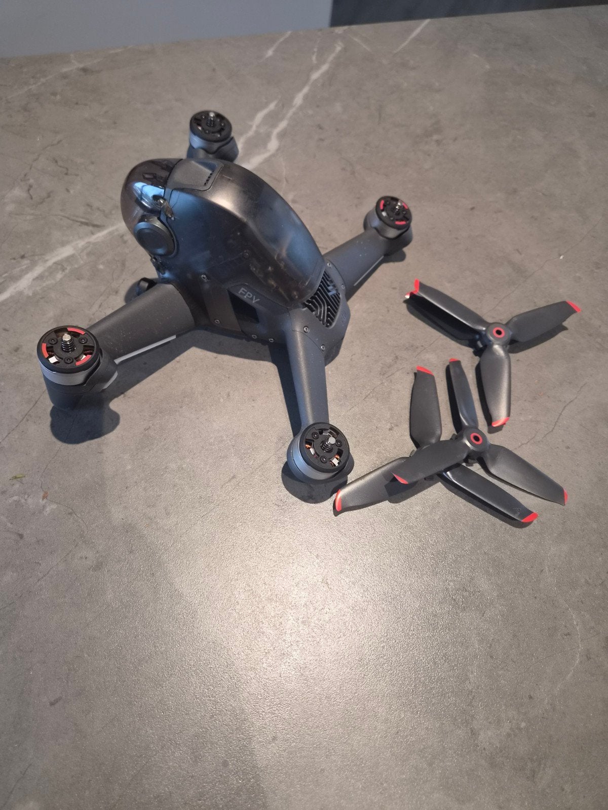 DJI FPV Drone - Defect (motoren doorgebrand), Audio, Tv en Foto, Drones, Ophalen of Verzenden, DJI, Professionele drone, Niet werkend