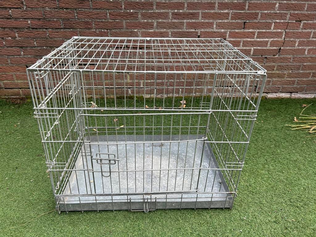 Grote stevige bench 75 x 53 x 63 cm (lxbxh)., Ophalen, Gebruikt