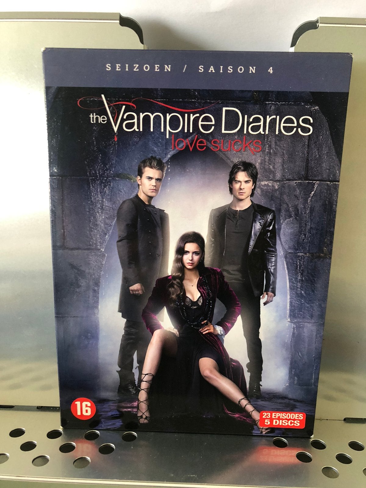 [DVD] the vampire diaries seizoen 4 - nederlands ondertiteld, Vanaf 12 jaar, Ophalen of Verzenden, Zo goed als nieuw