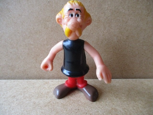adv10856 asterix poppetje 4, Verzamelen, Ophalen, Asterix en Obelix, Gebruikt, Beeldje of Figuurtje