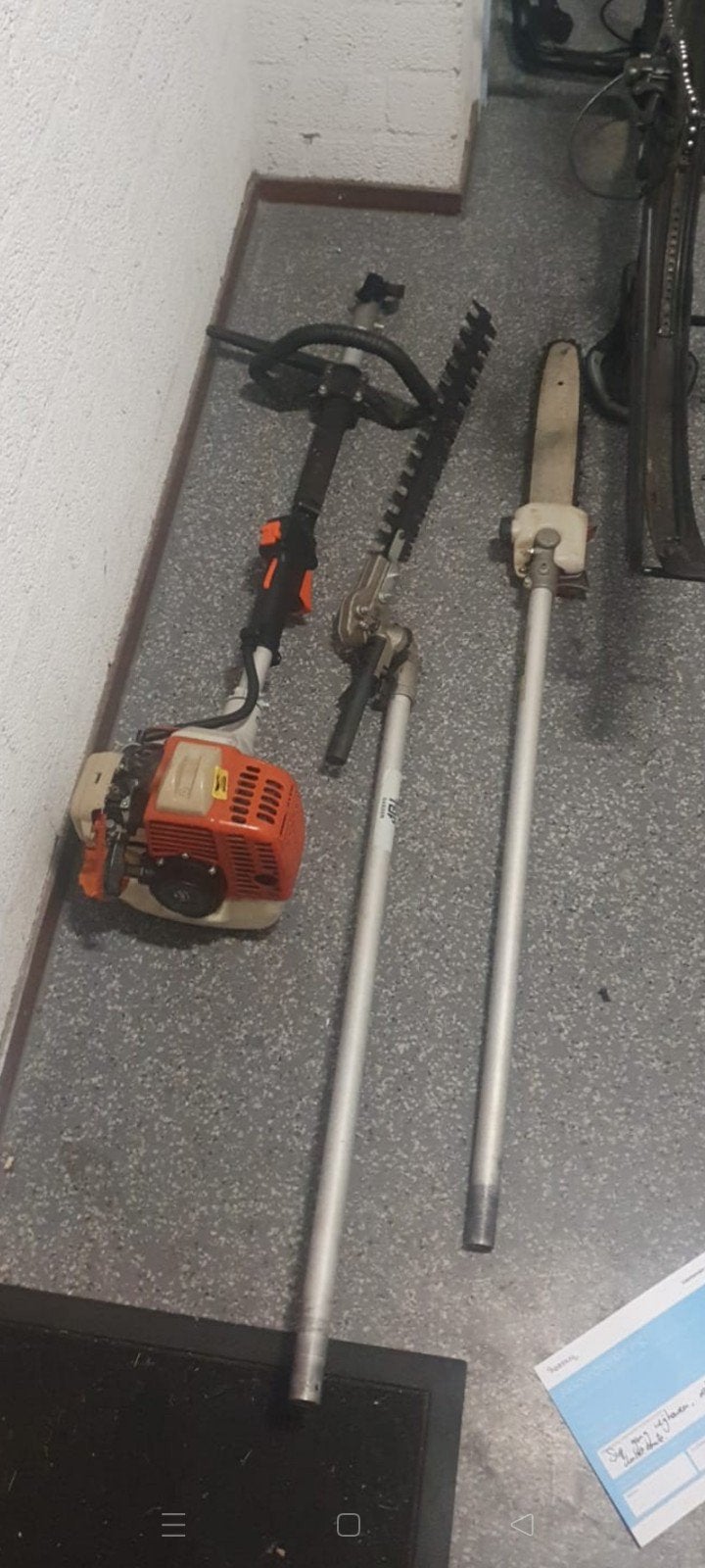 Top Garden Kettingzaag & Heggenschaar op Steel - Benzine, Ophalen of Verzenden