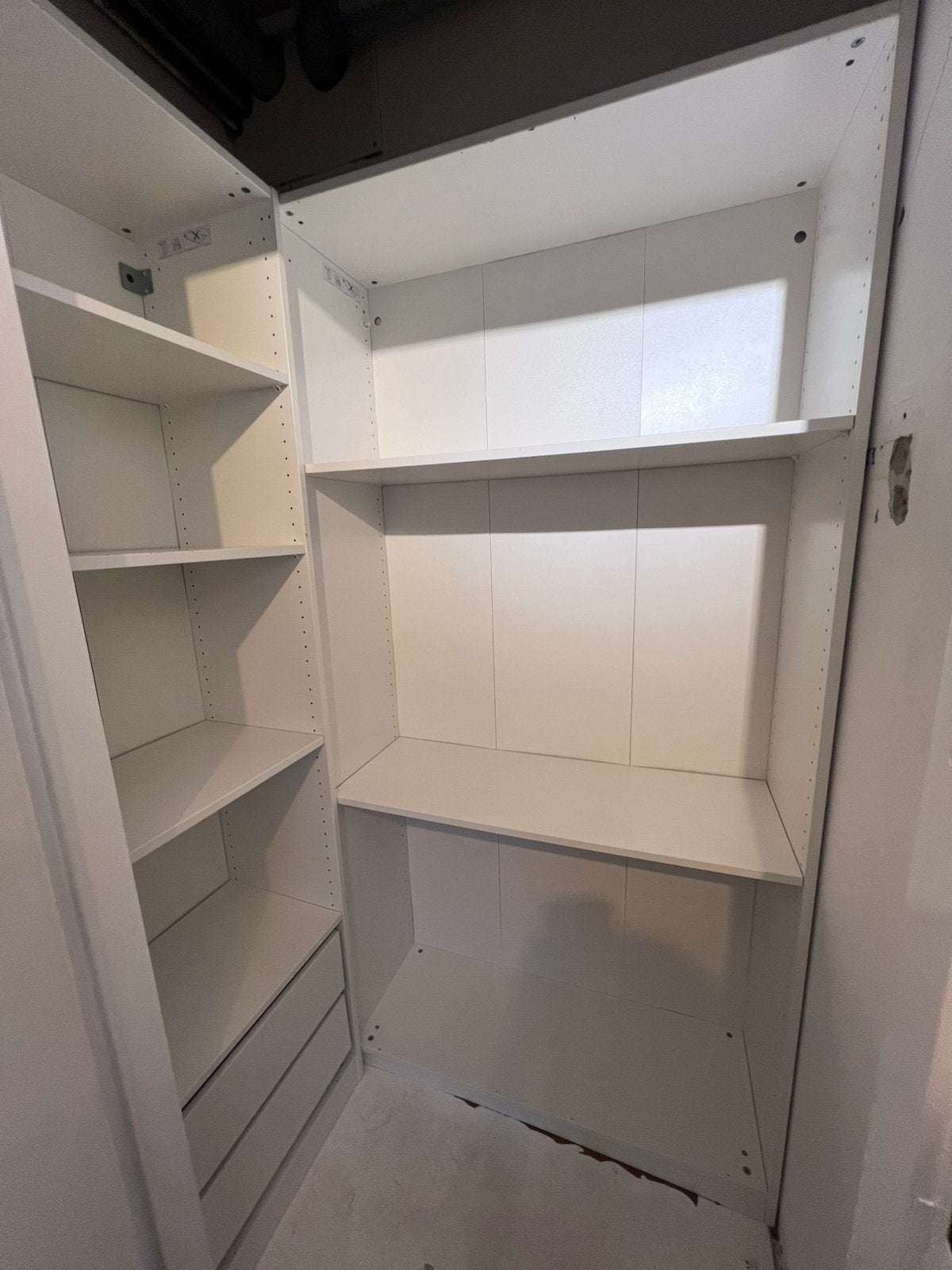 IKEA PAX kastinterieur met 2 lades en legplanken, Ophalen, Zo goed als nieuw, 50 tot 75 cm, 200 cm of meer