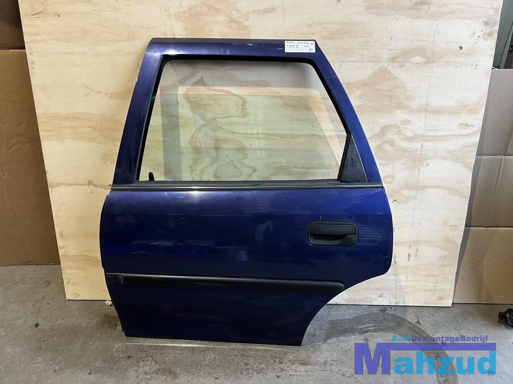 OPEL VECTRA B station Blauw Links achter deur portier 1996-2, Auto-onderdelen, Gebruikt, Deur, Opel Automobile GmbH, Ophalen of Verzenden