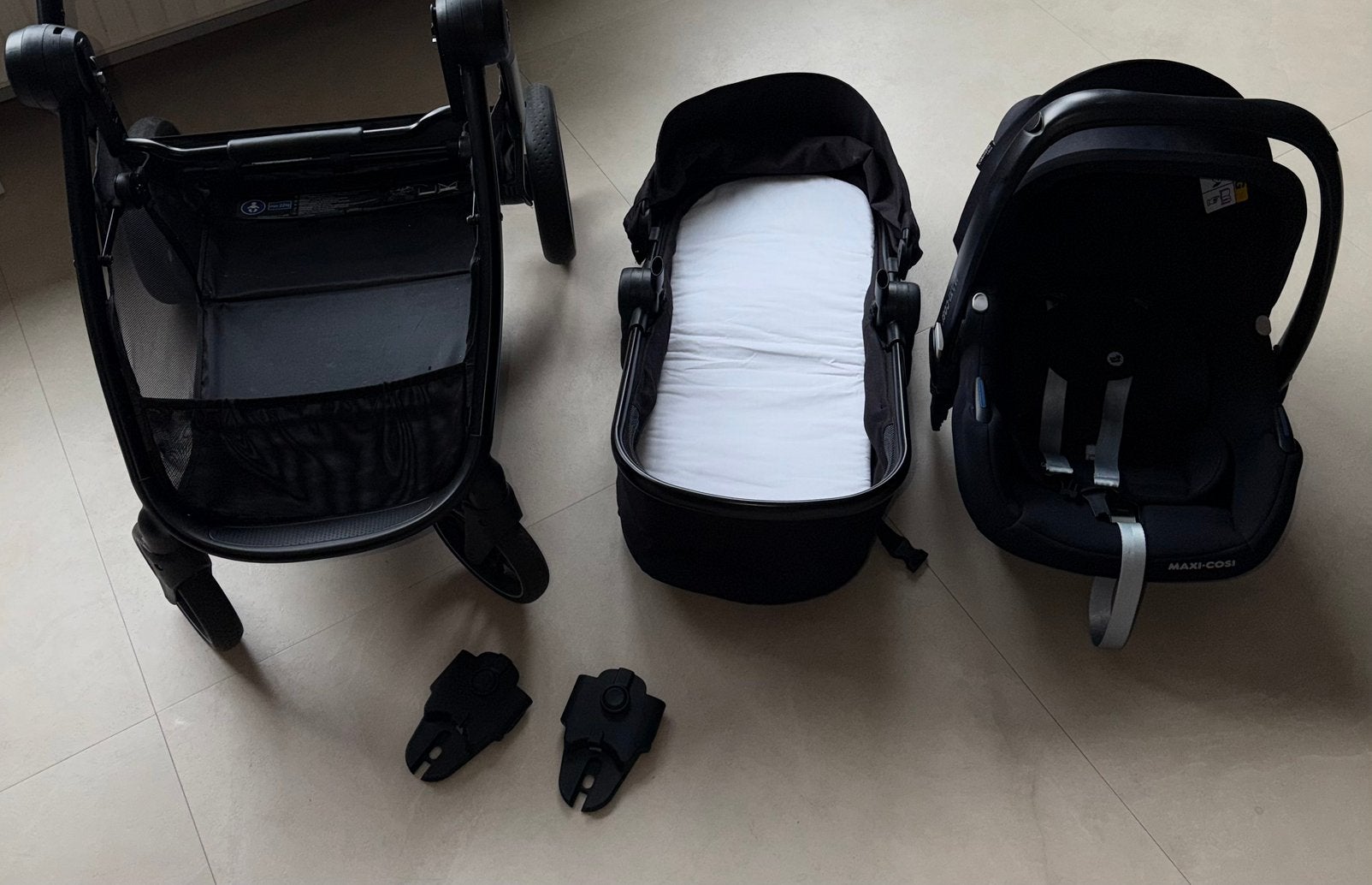 Maxi cosi zelia 3 trio, Ophalen, Gebruikt, Maxi-Cosi, Verstelbare rugleuning