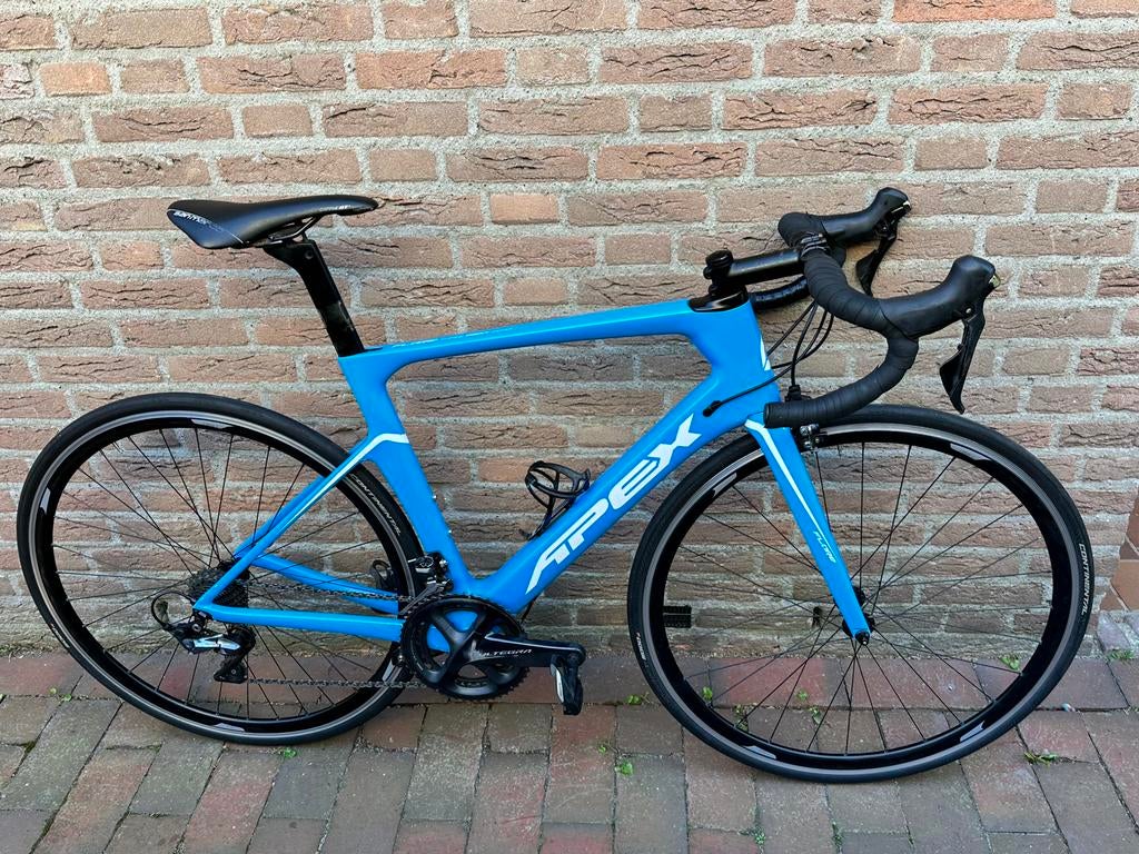 Apex Flare 3.0 Carbon Racefiets, Fietsen en Brommers, Fietsen | Racefietsen, Carbon, 49 tot 53 cm, Zo goed als nieuw, Meer dan 20 versnellingen