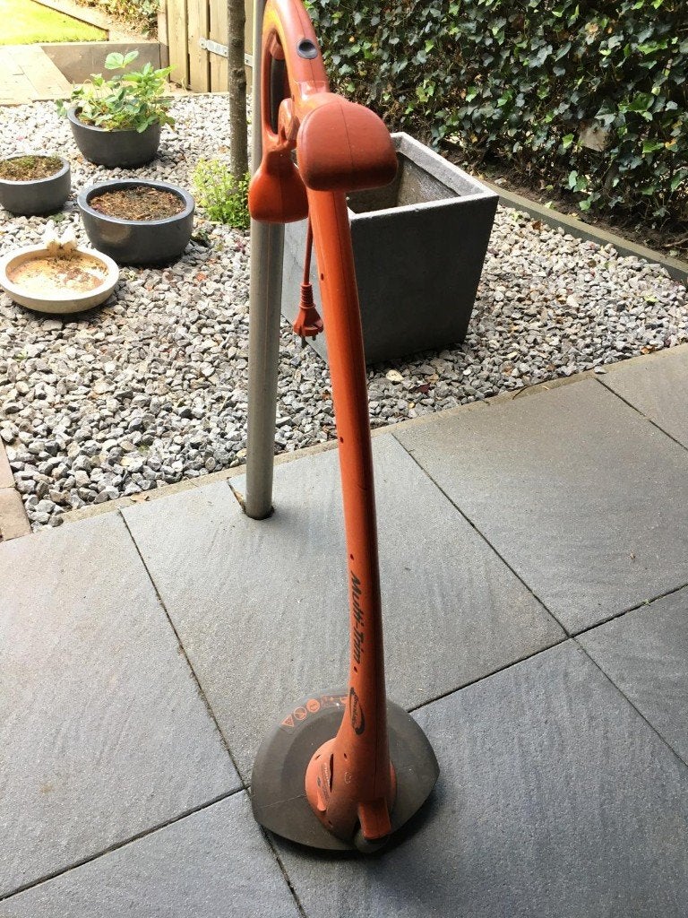 Grastrimmer voor kanten, Tuin en Terras, Grastrimmers, Ophalen, Gebruikt, Elektrisch