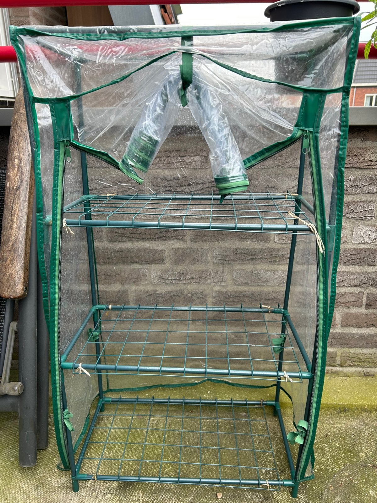 Kweekkastje, hoogte 0,86m, breedte 0,48m, Tuin en Terras, Ophalen, Gebruikt, Kweekkast