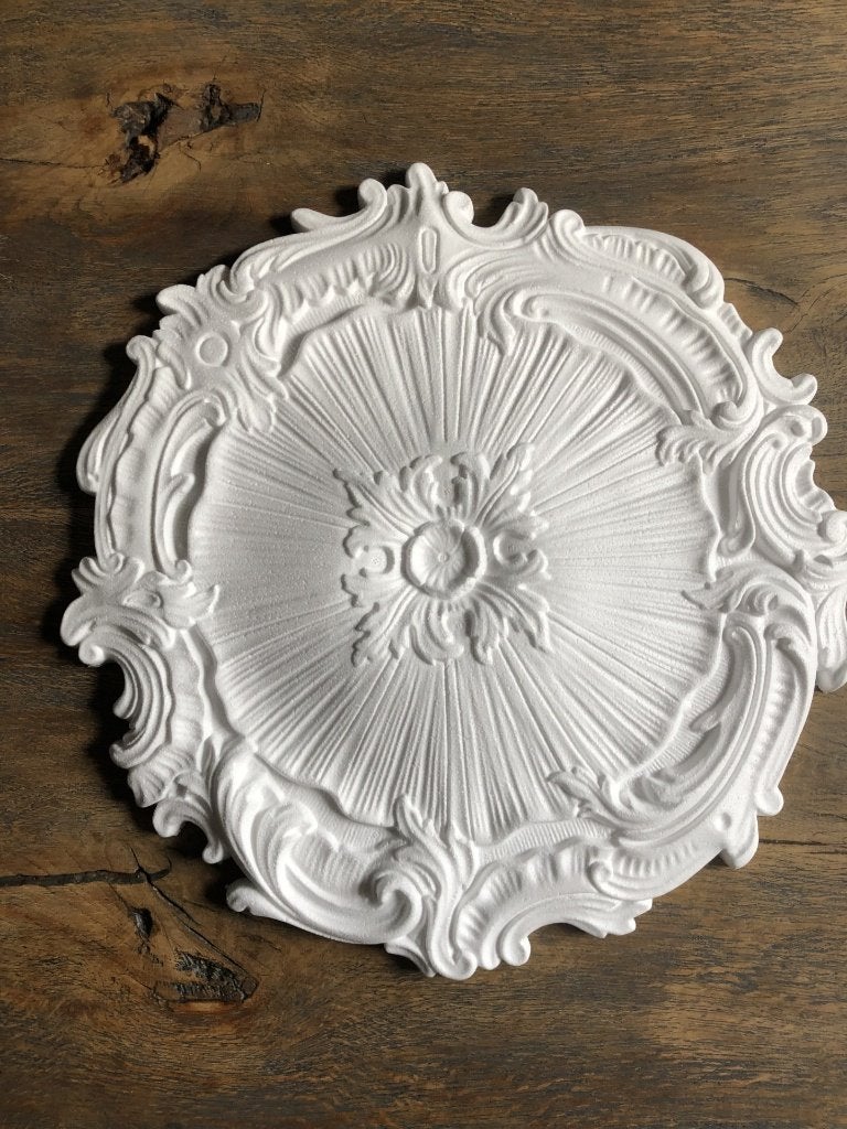 Rozet ornament van piepschuim diameter 40cm Nieuw, Ophalen of Verzenden, Nieuw, Overige materialen, Klassiek brocant landelijk   renaissance