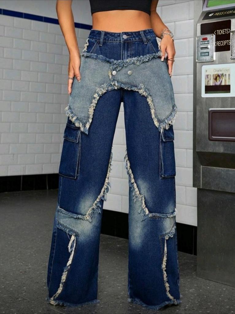 Nieuwe Zeer Aparte Stoere Jeans Maat 30, Kleding | Dames, Broeken en Pantalons, Maat 38/40 (M), Blauw, Nieuw, Ophalen of Verzenden