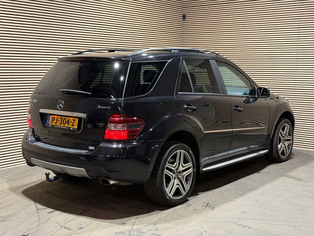 Mercedes-Benz M-klasse 350 | Automaat | Leder | Dakje | Trek, Auto's, Mercedes-Benz, Automaat, Gebruikt, Zwart, Zwart