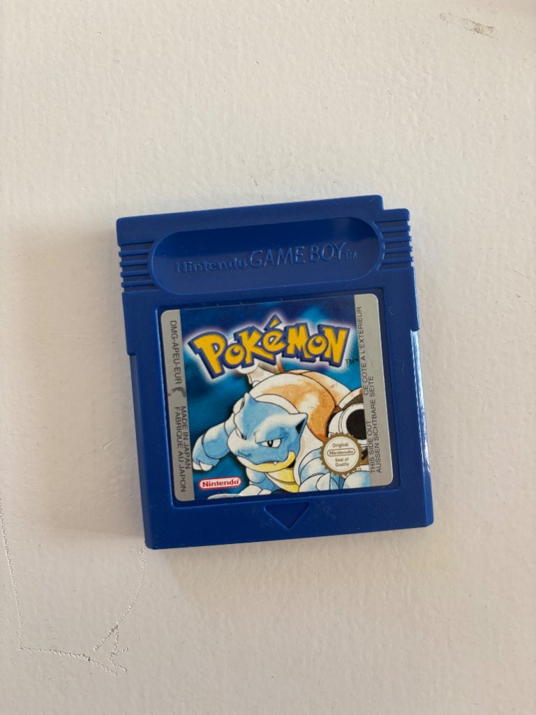 Pokemon blauw - game boy color, Spelcomputers en Games, 1 speler, Ophalen of Verzenden, Zo goed als nieuw, Role Playing Game (Rpg)