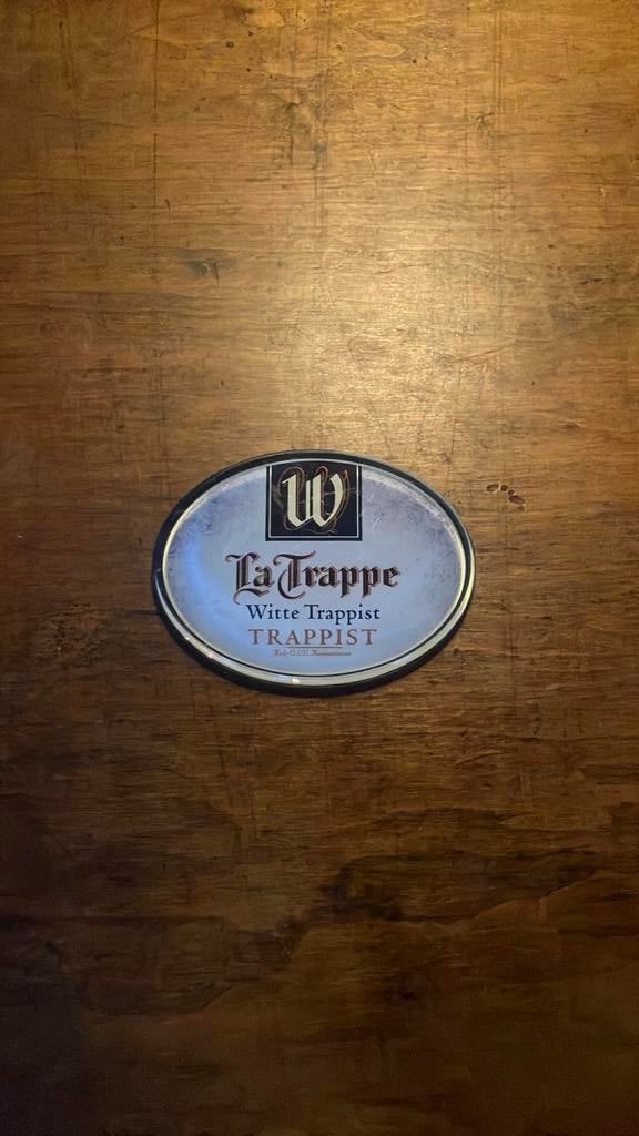 Taplens ovaal La Trappe, Ophalen of Verzenden, La Trappe