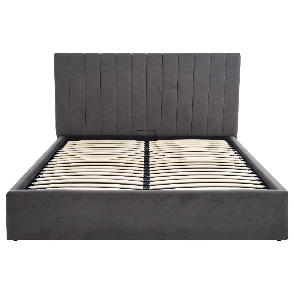Foto 5 van Gestoffeerd bed 180x200 + Mediro Pure matras (nieuw)
