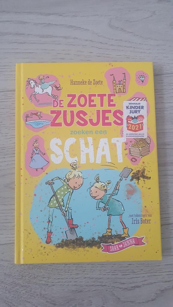 De Zoete Zusjes zoeken een Schat - Hanneke de Zoete, Ophalen of Verzenden, Zo goed als nieuw, Hanneke de Zoete, Fictie algemeen