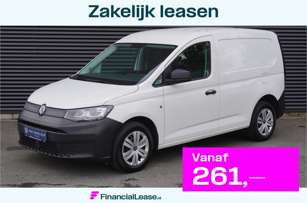 Volkswagen Caddy Cargo 75pk Euro6 Apple Carplay Airco Laadru, Voorwielaandrijving, Stof, Gebruikt, Euro 6