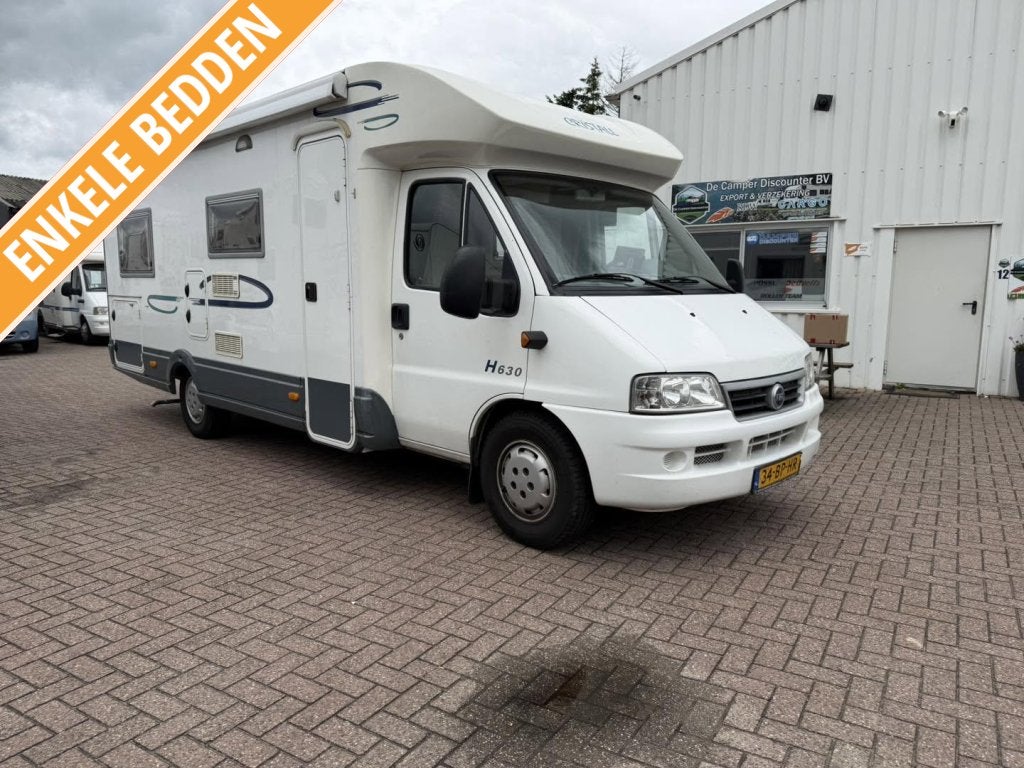 Cristall Champ H630 Enkele bedden 87.000NAP 1E EIGENAAR, Overige merken, Fiat, Bedrijf, Handgeschakeld