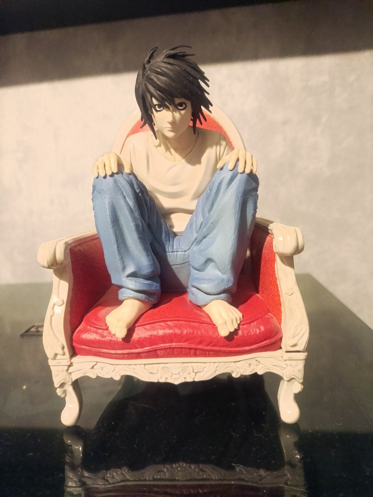 Death Note L Figuur, Ophalen of Verzenden, Zo goed als nieuw
