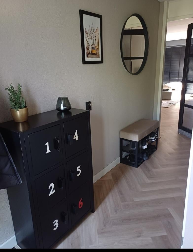Lockerkast met 6 deurtjes, Huis en Inrichting, Kasten | Ladekasten, Ophalen, Gebruikt, Minder dan 100 cm, Metaal
