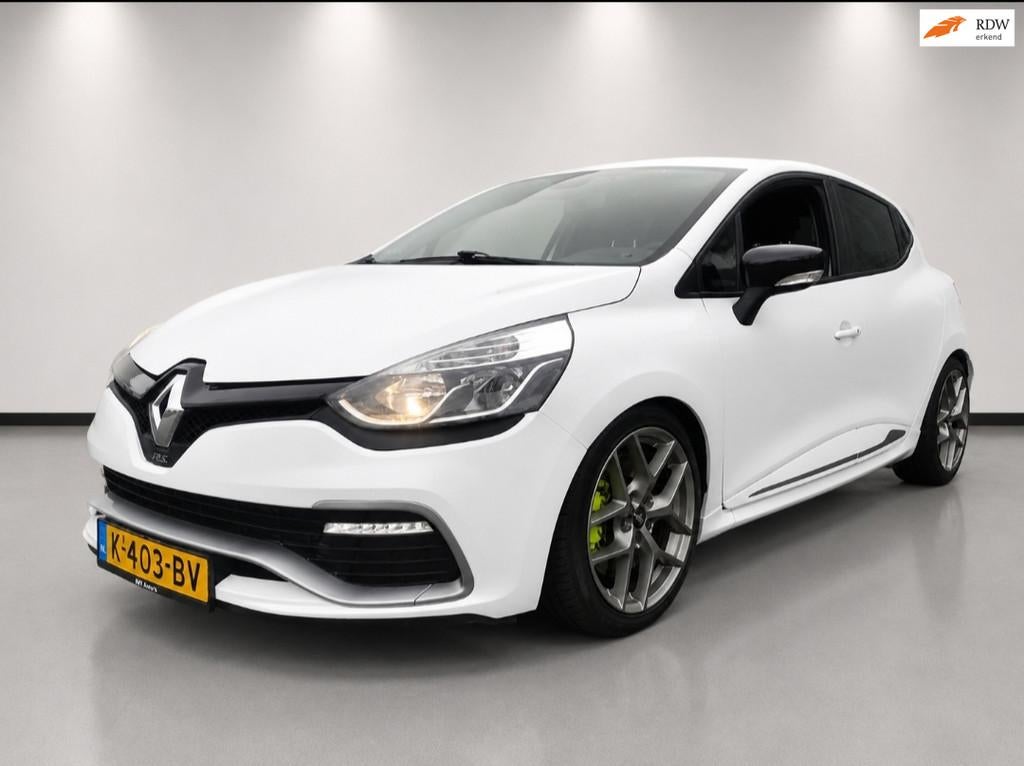 Renault Clio 1.6 R.S. Sport 200PK Automaat Navi BBS, Auto's, Renault, Euro 5, Gebruikt, Zwart, 4 cilinders