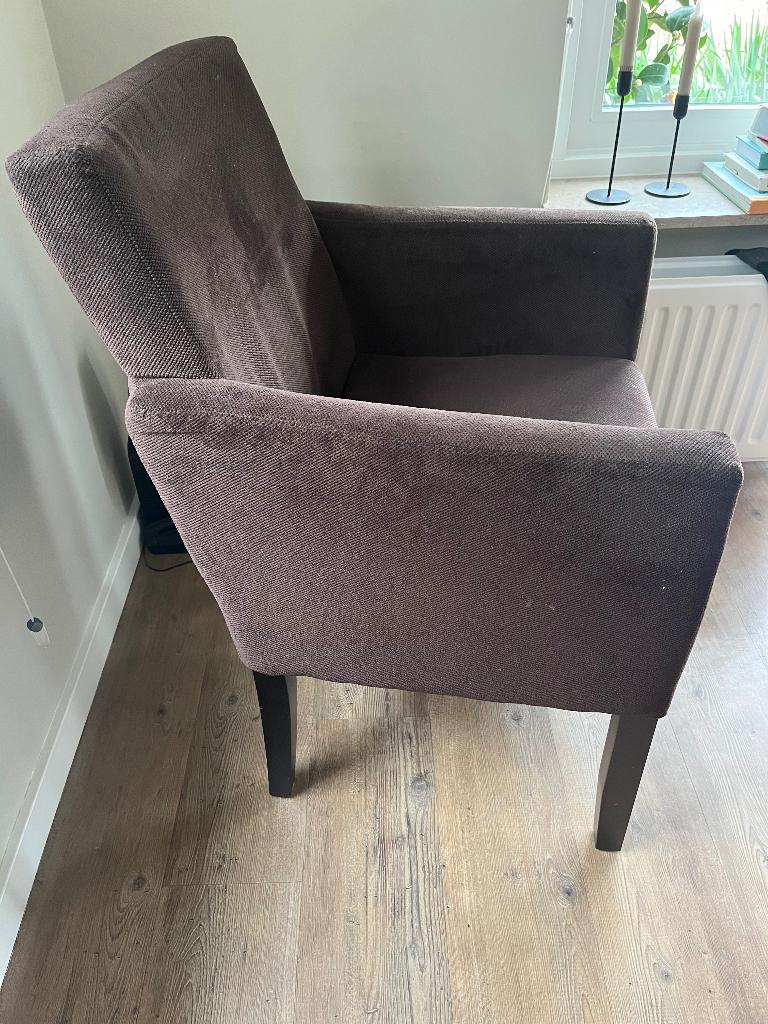 6 bruine kuipstoelen (prima kwaliteit), Ophalen, Gebruikt, Bruin, Kuipstoelen