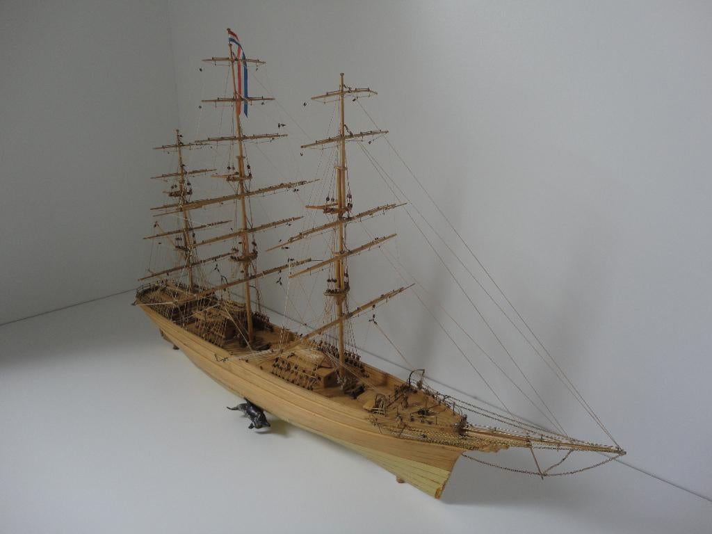 Houten modelschip Cutty Sark, Hobby en Vrije tijd, Modelbouw | Boten en Schepen, Ophalen