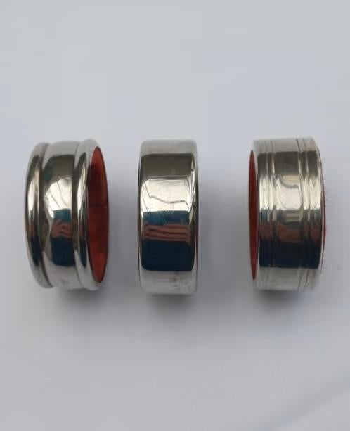 Wijn druppelvanger / flessenhalsring, Zilver, Ophalen of Verzenden, Metaal, Overige merken