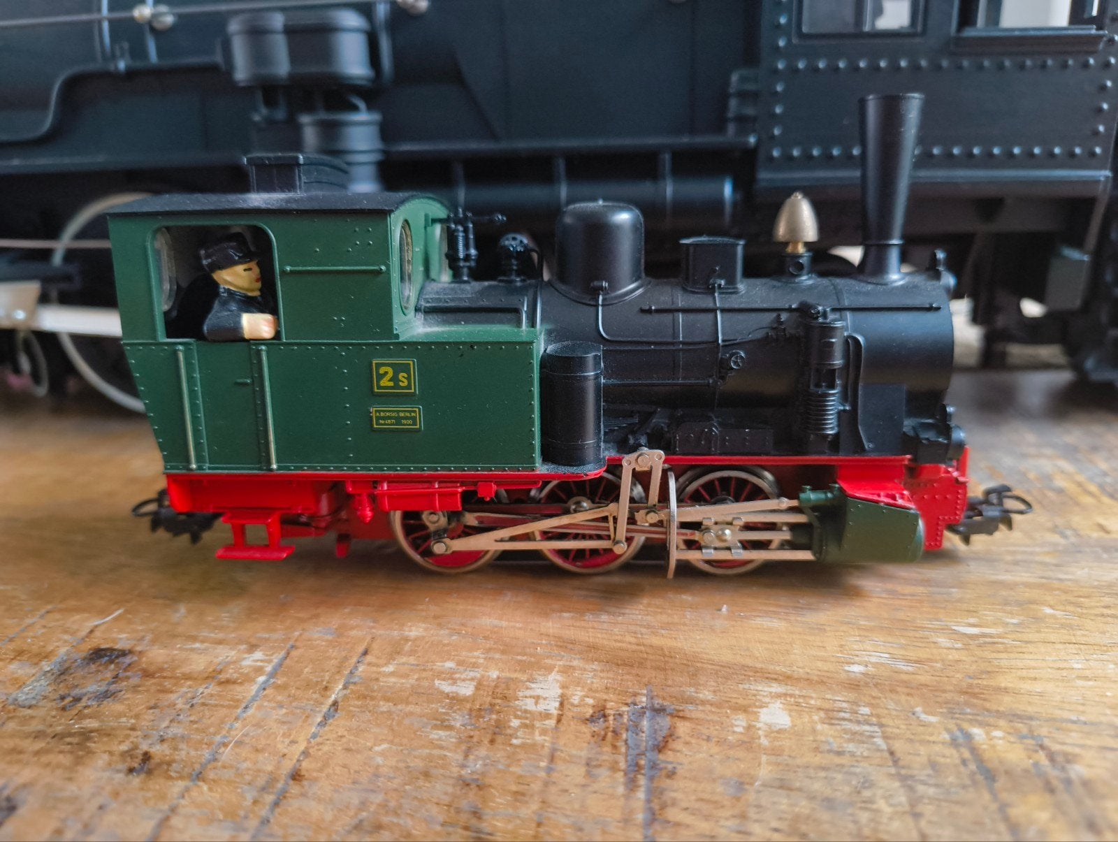 marklin minex 3400 rijd ho rails, Wisselstroom, Gebruikt, Locomotief, Ophalen of Verzenden