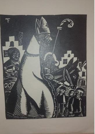 Felix Timmermans (1886-1947) 6 Linosnedes, Ophalen