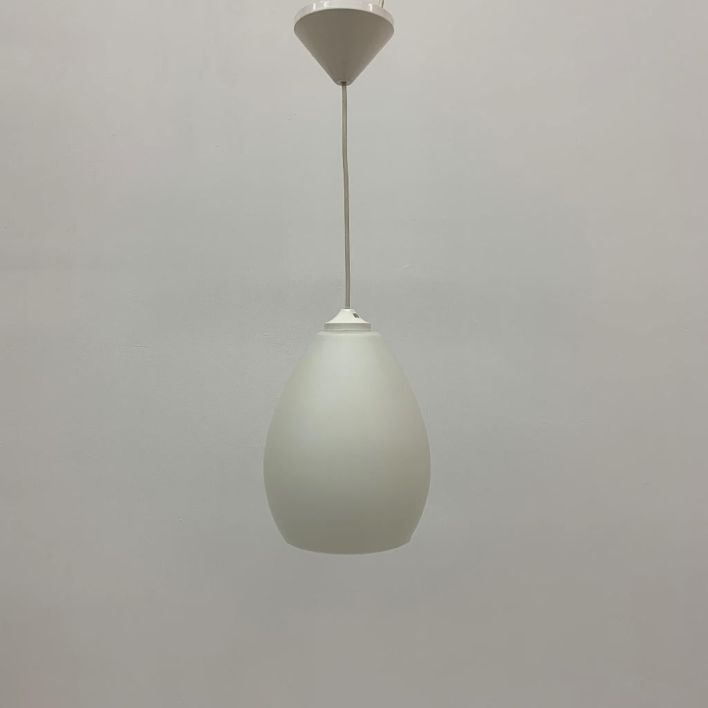 hanglamp jaren 60 vintage melkglas, Huis en Inrichting, Lampen | Hanglampen, Gebruikt, Lamp, Lamp, Ophalen of Verzenden