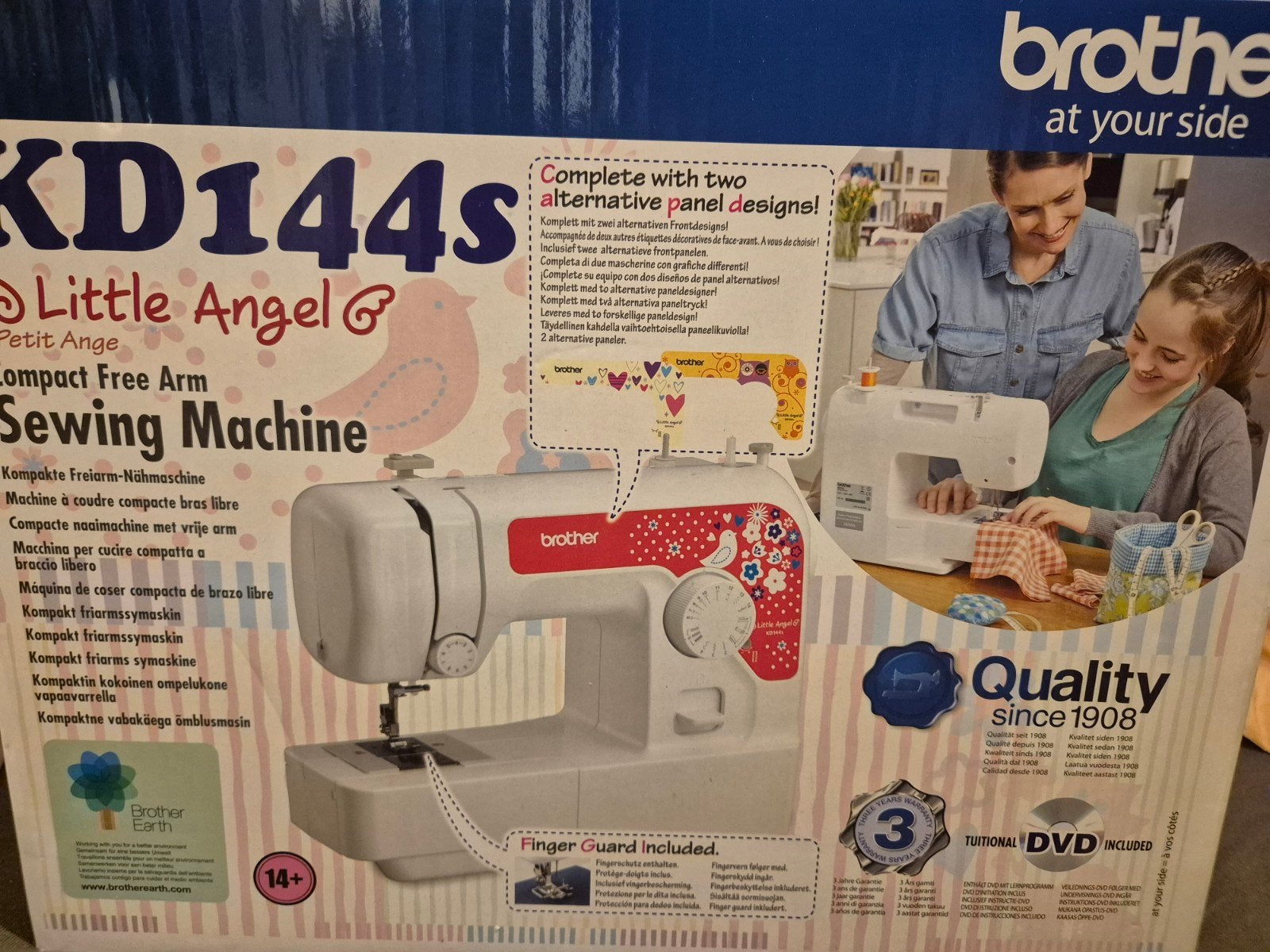 Brother KD144s Little Angel Naaimachine, Ophalen, Zo goed als nieuw, Naaimachine, Brother