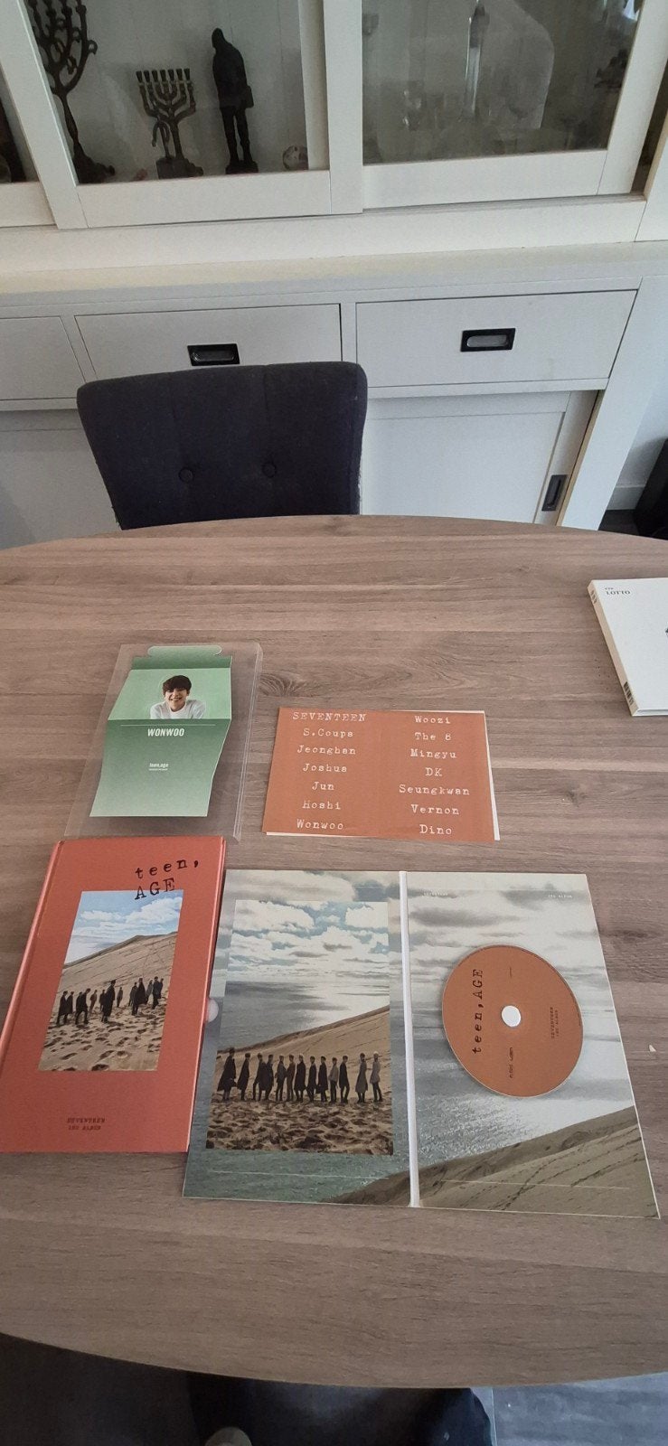 Seventeen - Teen, Age (K-pop album met Wonwoo photocard), Ophalen of Verzenden