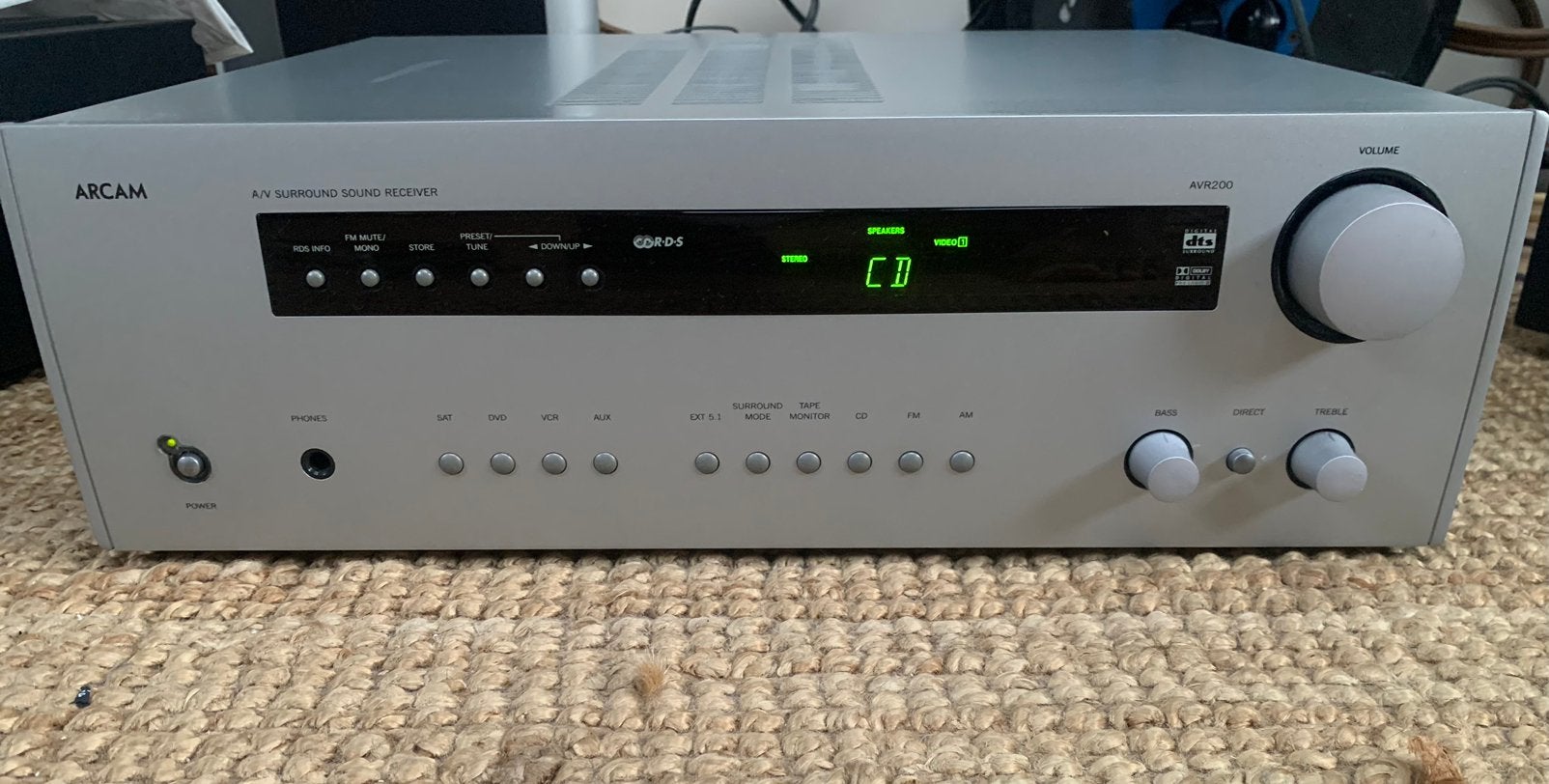 Arcam 5.1 AVR200, Zo goed als nieuw, 120 watt of meer, Ophalen, Overige merken