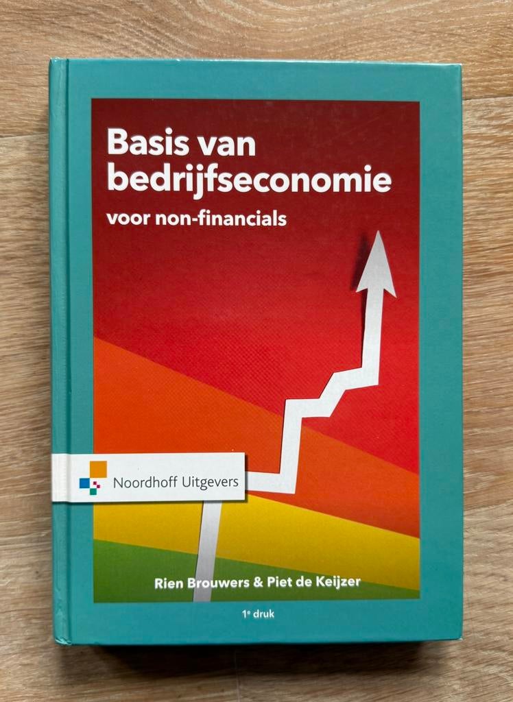 Basis van bedrijfseconomie voor non financials, Ophalen of Verzenden, Piet de Keijzer; Rien Brouwers, Management, Zo goed als nieuw