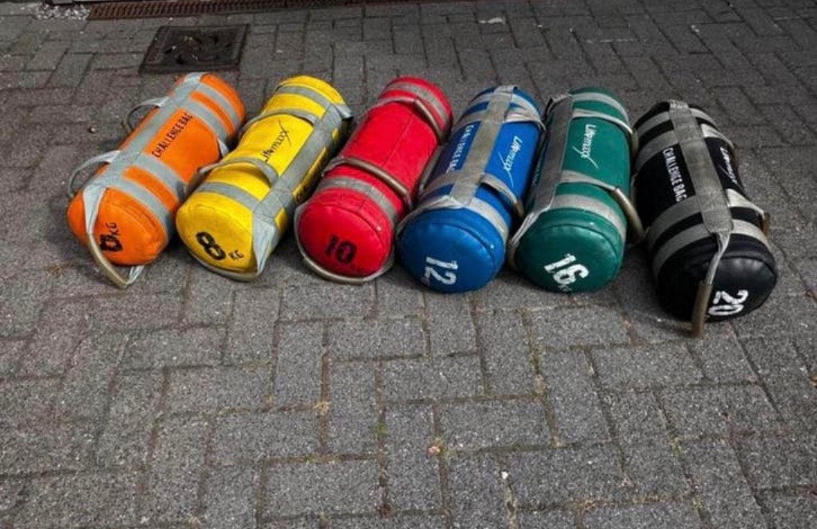 Lifemaxx Sandbags set 6kg t/m 20kg, Ophalen, Gebruikt