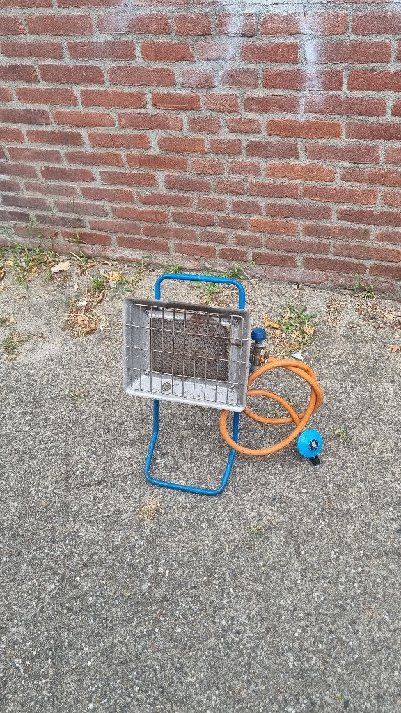 gaskachel, Ophalen, Gebruikt, Gas, Vrijstaand