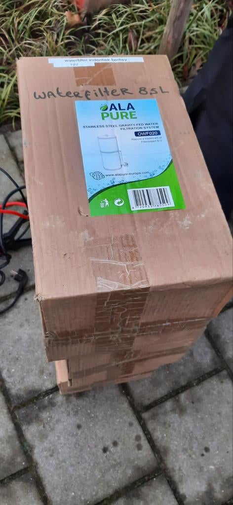Nieuwe Alapure RVS Waterfilter 8.5L - Gezuiverd Water Thuis, Ophalen of Verzenden, Nieuw