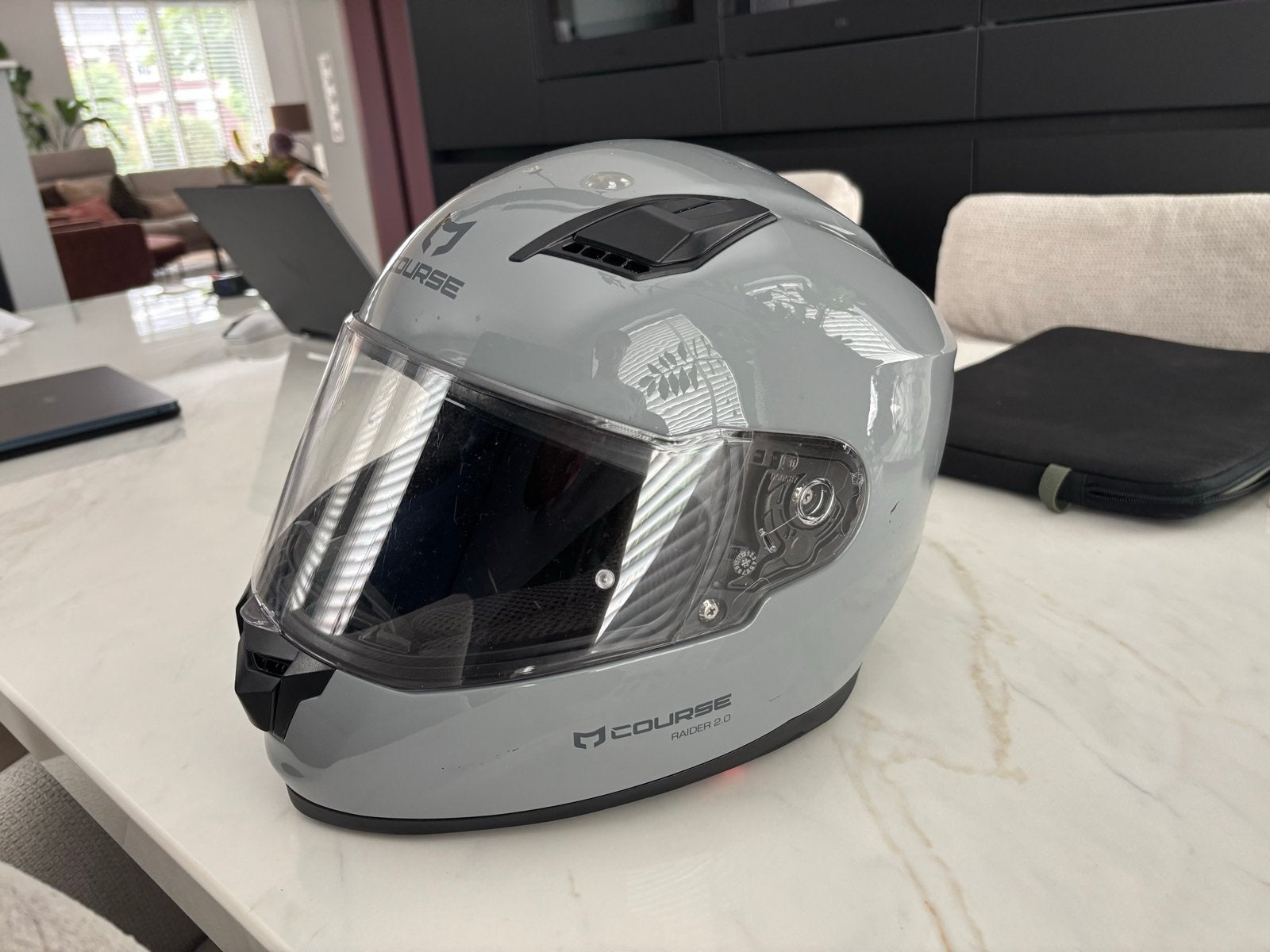 Course Raider 2.0 scooterhelm Integraalhelm - Maat L, Motoren, Kleding | Motorhelmen, Overige merken, Heren, Ophalen of Verzenden