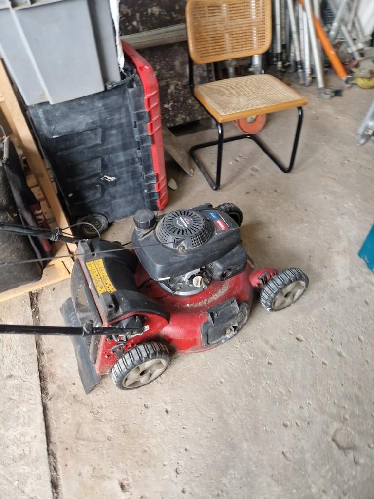 Toro grasmaaier met Honda motor, Ophalen