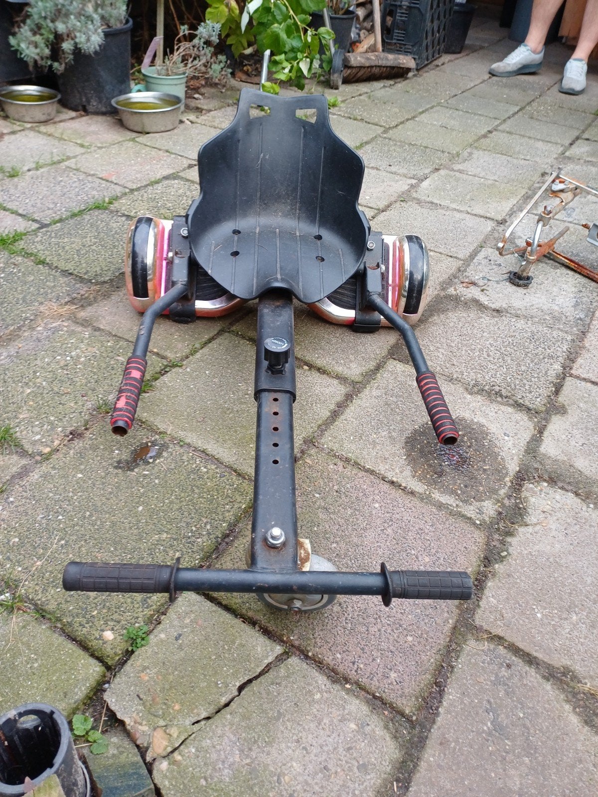Hoverboard met zitje inclusief oplader - Gebruikt, Ophalen, Gebruikt, Elektrische step (E-scooter), Onbekend