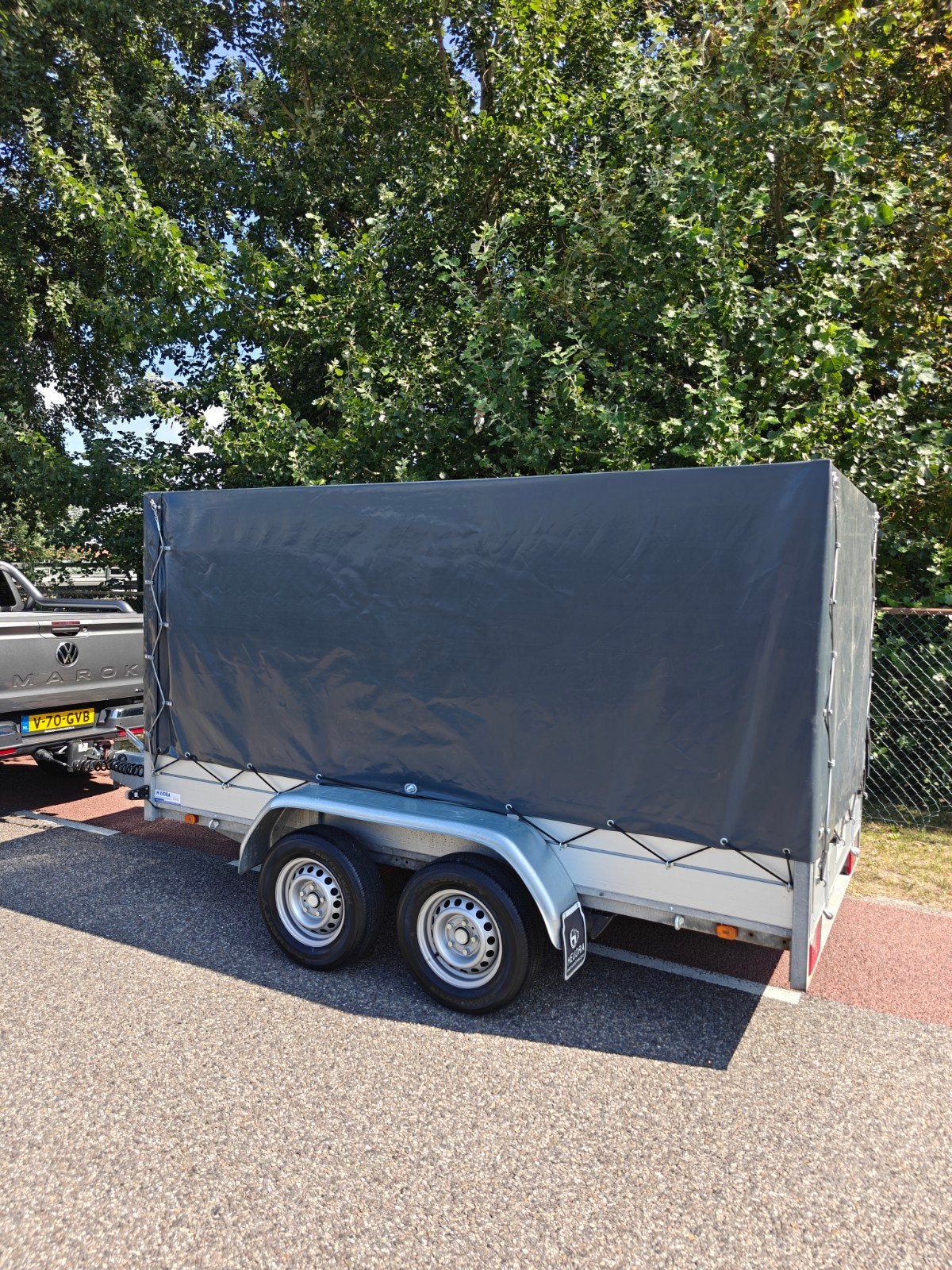 Anssems BSX 2500KG Huif aanhanger, Auto diversen, Aanhangers en Bagagewagens, Ophalen of Verzenden, Zo goed als nieuw