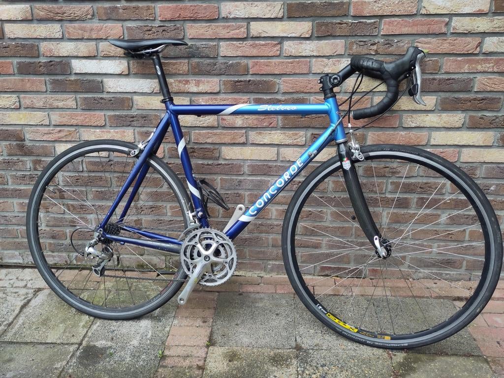 Concorde Stelvio racefiets - 52cm frame zonder pedalen, Fietsen en Brommers, Fietsen | Racefietsen, 28 inch, Gebruikt, Aluminium