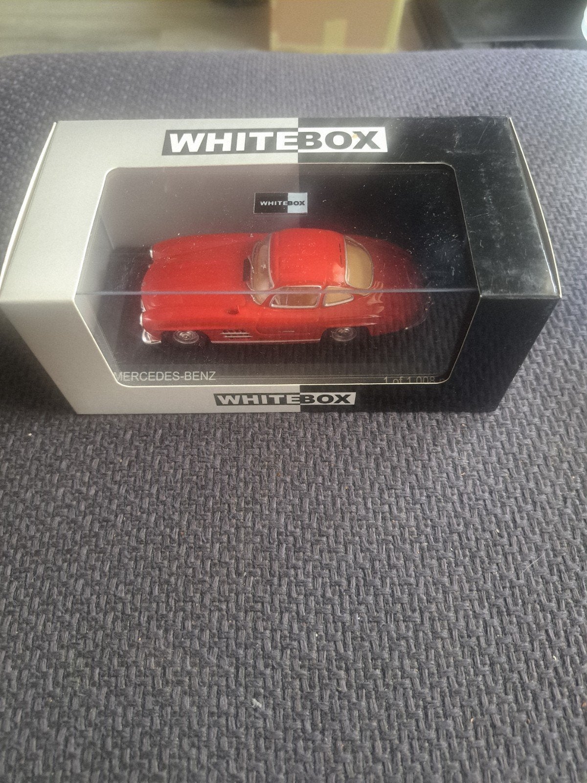 White oxford model mercedes benz in o.v.p, Overige merken, Auto, Germany, Ophalen of Verzenden