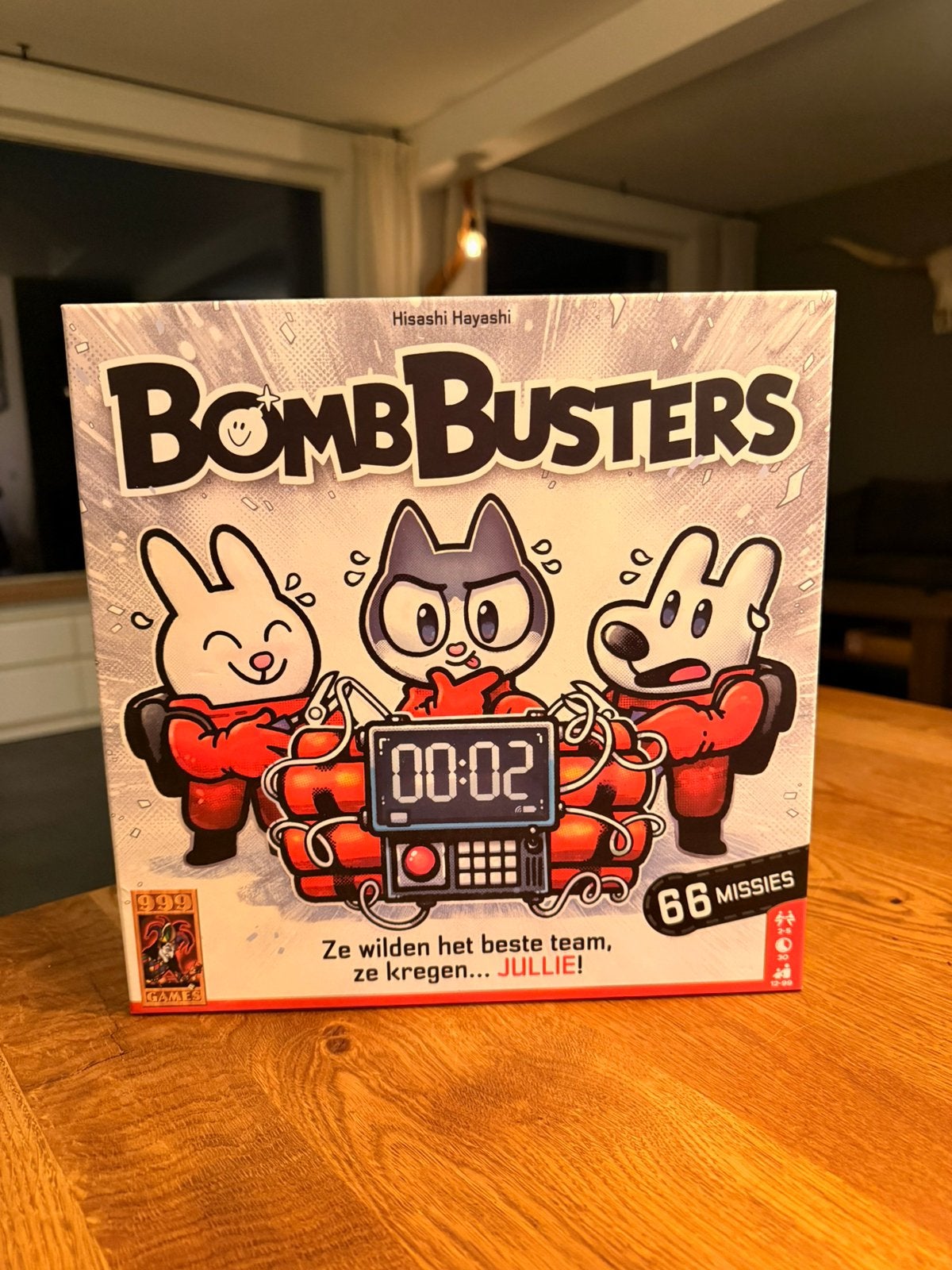 Bomb busters spel zgan - 1x gespeeld, Ophalen of Verzenden, Zo goed als nieuw
