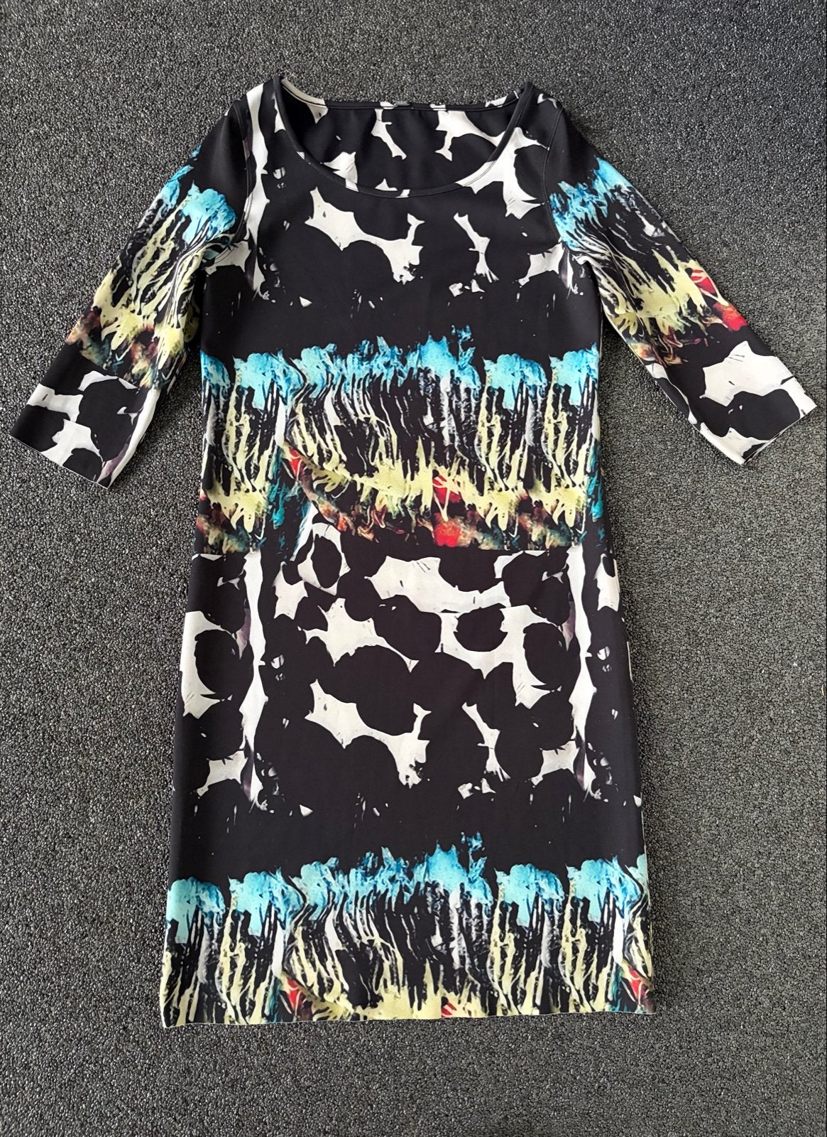 LIZZY & COCO Reversible Jurk - S/M🌺nieuwstaat, Kleding | Dames, Meerkleurig, Ophalen of Verzenden, Zo goed als nieuw, Knielengte