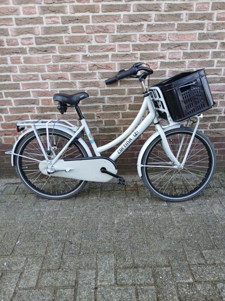 Cortina U4 Transportfiets * inclusief gratis krat *, Minder dan 47 cm, Ophalen of Verzenden, Gebruikt, Versnellingen